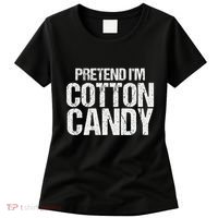Pretend I'm Cotton Candy Easy Halloween Costume Women's T-Shirt thumb 0