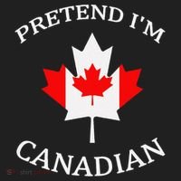 Pretend Im Canadian Funny Quote Canada Day Celebration Fun Hat thumb 2