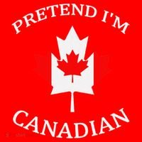 Pretend Im Canadian Funny Quote Canada Day Celebration Fun Santa Hat thumb 1