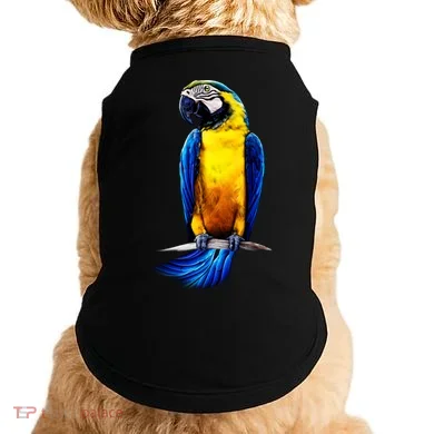 Parrot In Clouds Doggie Tank
