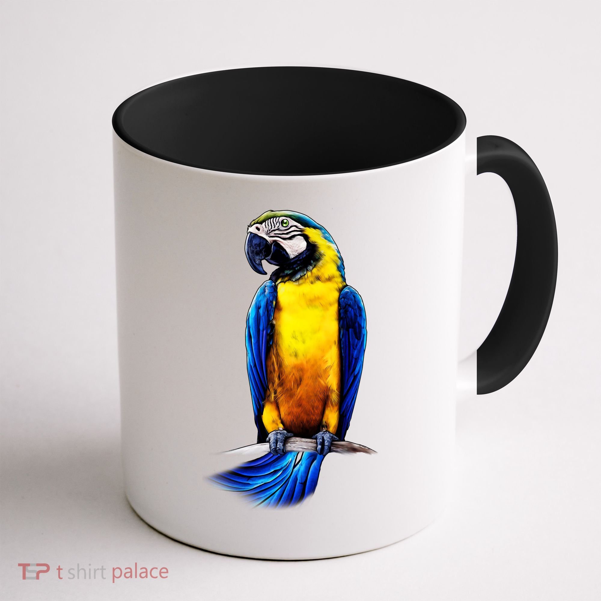 Parrot In Clouds Coffee Mug