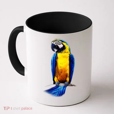 Parrot In Clouds Coffee Mug