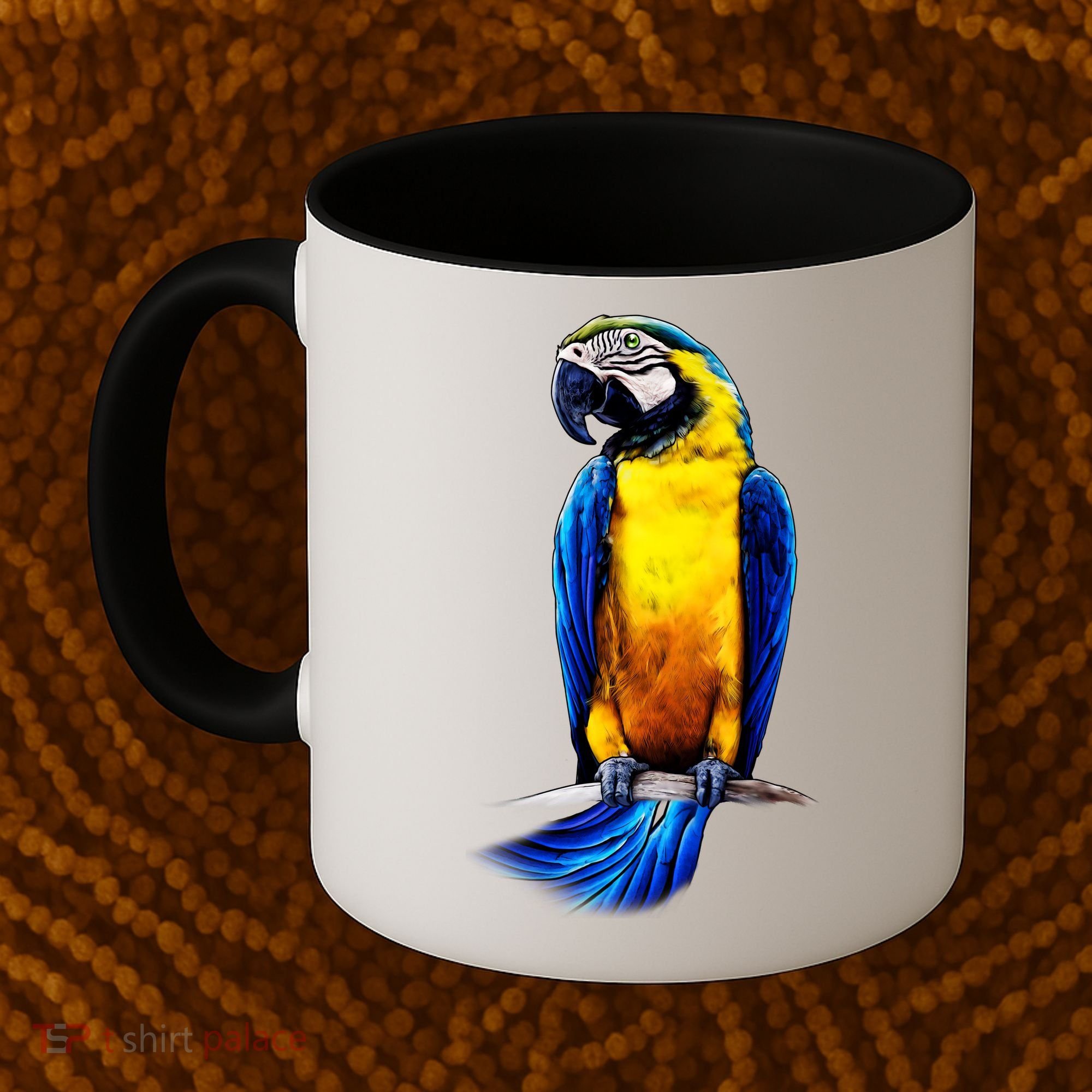 Parrot In Clouds Coffee Mug