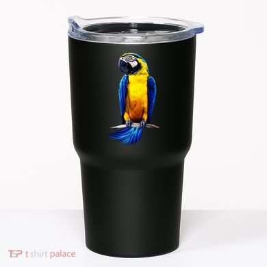 Parrot In Clouds Tumbler