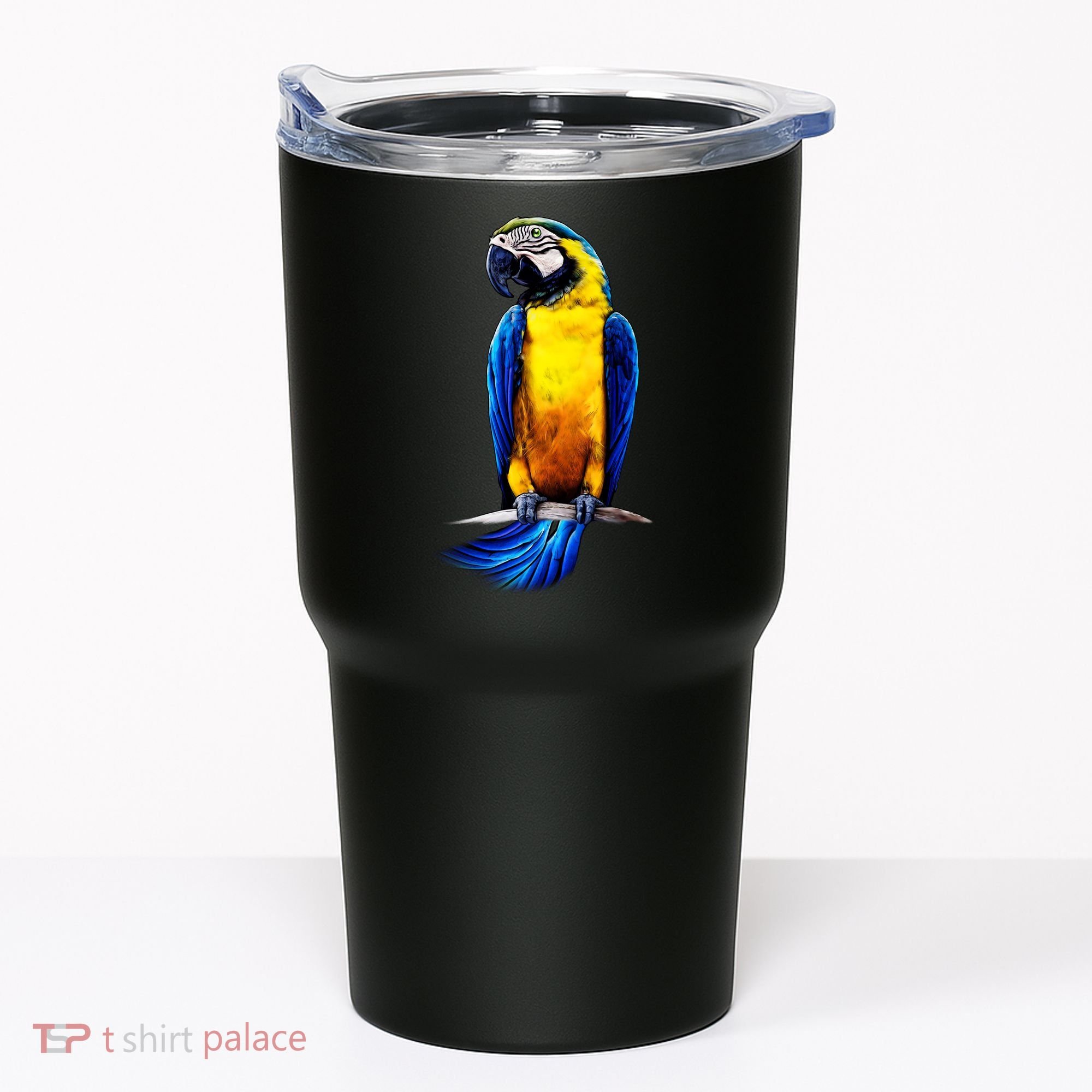 Parrot In Clouds Tumbler