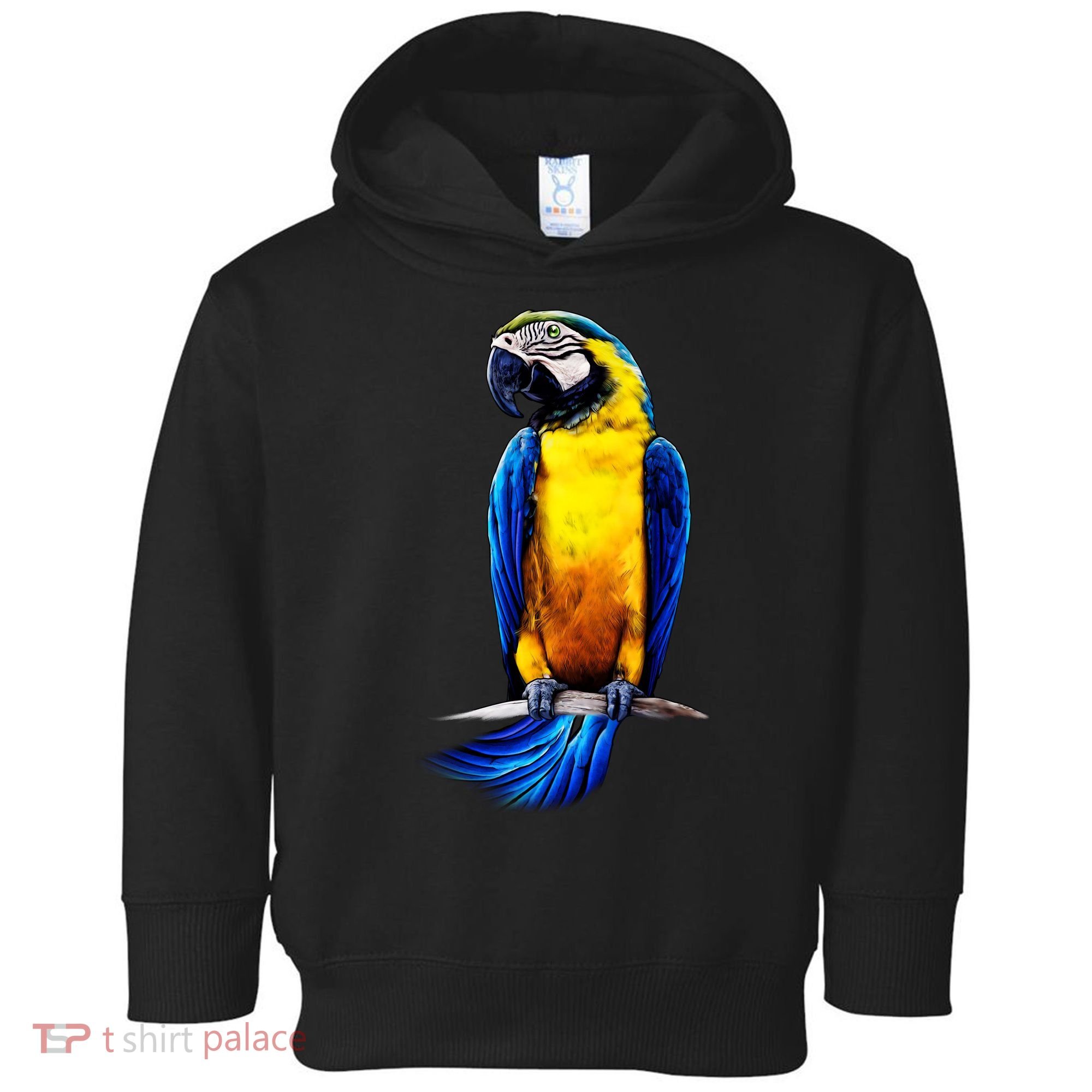 Parrot In Clouds Toddler Hoodie