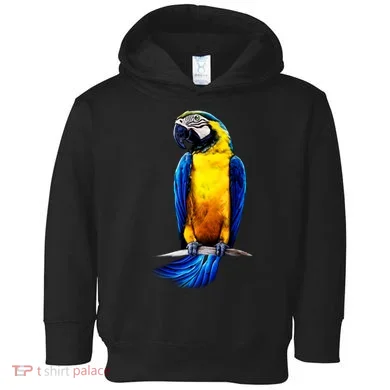 Parrot In Clouds Toddler Hoodie