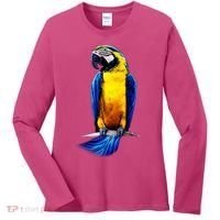 Parrot In Clouds Women's Long Sleeve Shirt thumb 0
