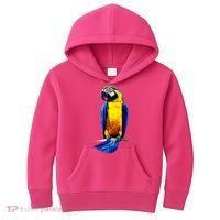 Parrot In Clouds Kids Hoodie thumb 0