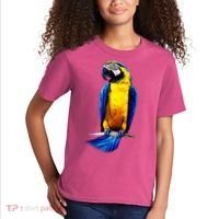 Parrot In Clouds Kids T-Shirt thumb 2