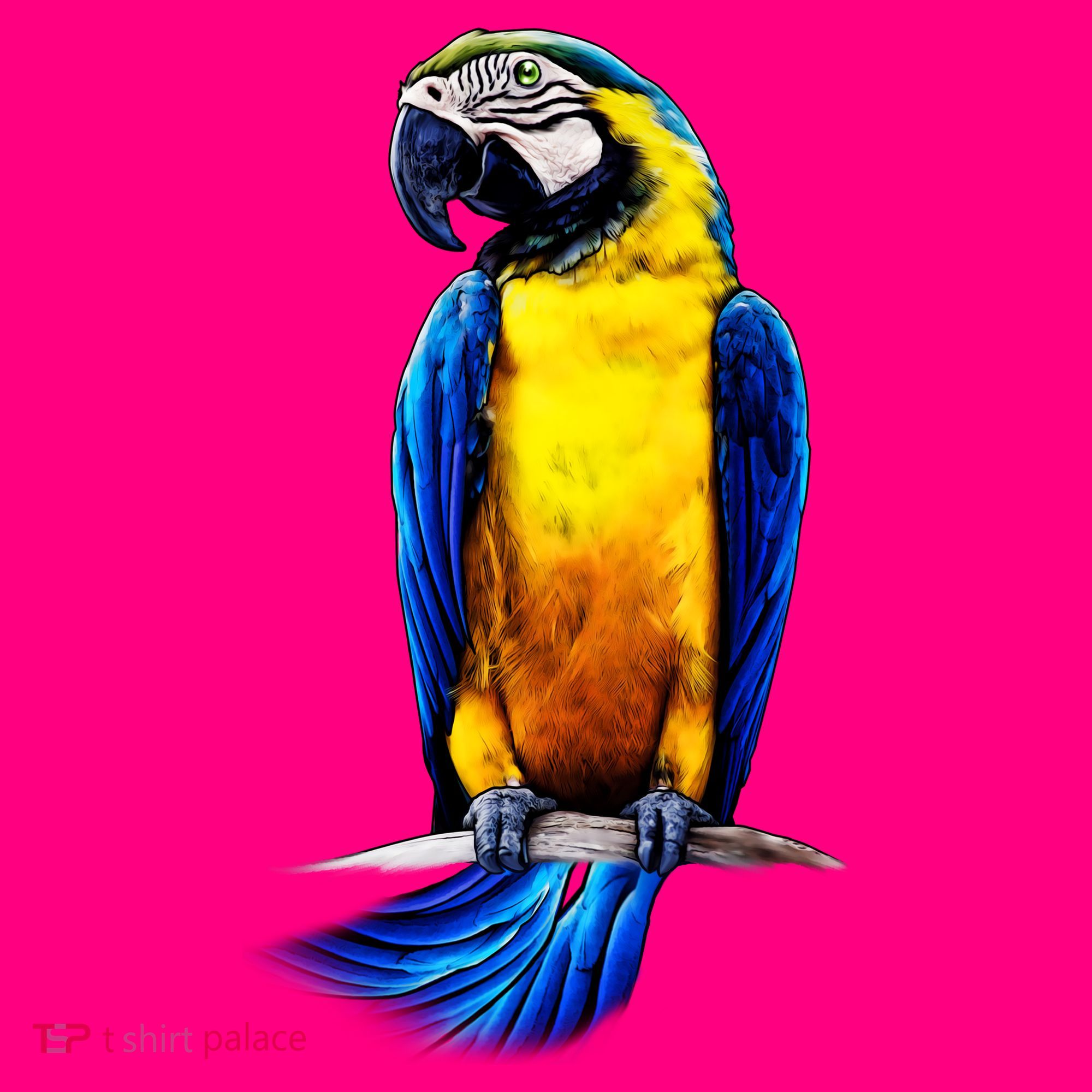 Parrot In Clouds Tote Bag