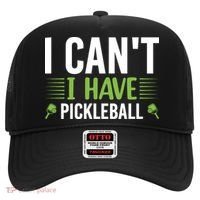 Pickleball I Can't I Have Pickleball Funny Pickleball Hat thumb 0