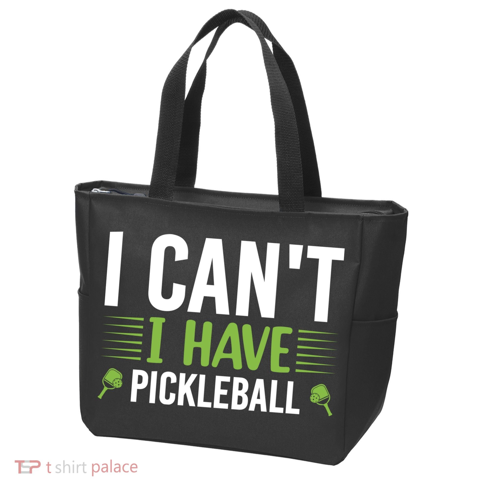 Pickleball I Can't I Have Pickleball Funny Pickleball Tote Bag