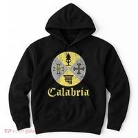 Proud Italian Calabrese Calabria Italy Flag Hoodie thumb 0