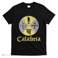 Proud Italian Calabrese Calabria Italy Flag T-Shirt thumb 0