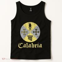 Proud Italian Calabrese Calabria Italy Flag Tank Top thumb 2