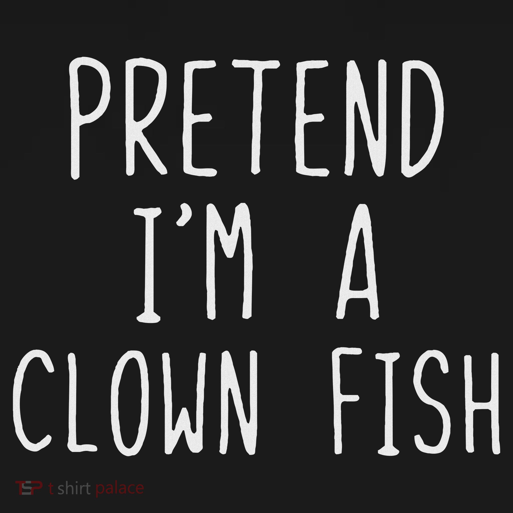 Pretend I'm Clown Fish Costume Halloween Lazy Easy Clownfish Women's Hoodie