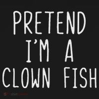 Pretend I'm Clown Fish Costume Halloween Lazy Easy Clownfish Baby Bodysuit thumb 2