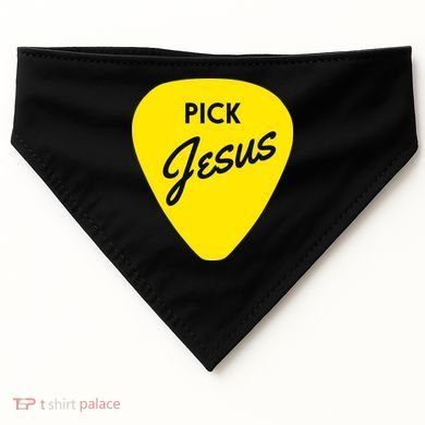 Pick Jesus USA-Made Doggie Bandana