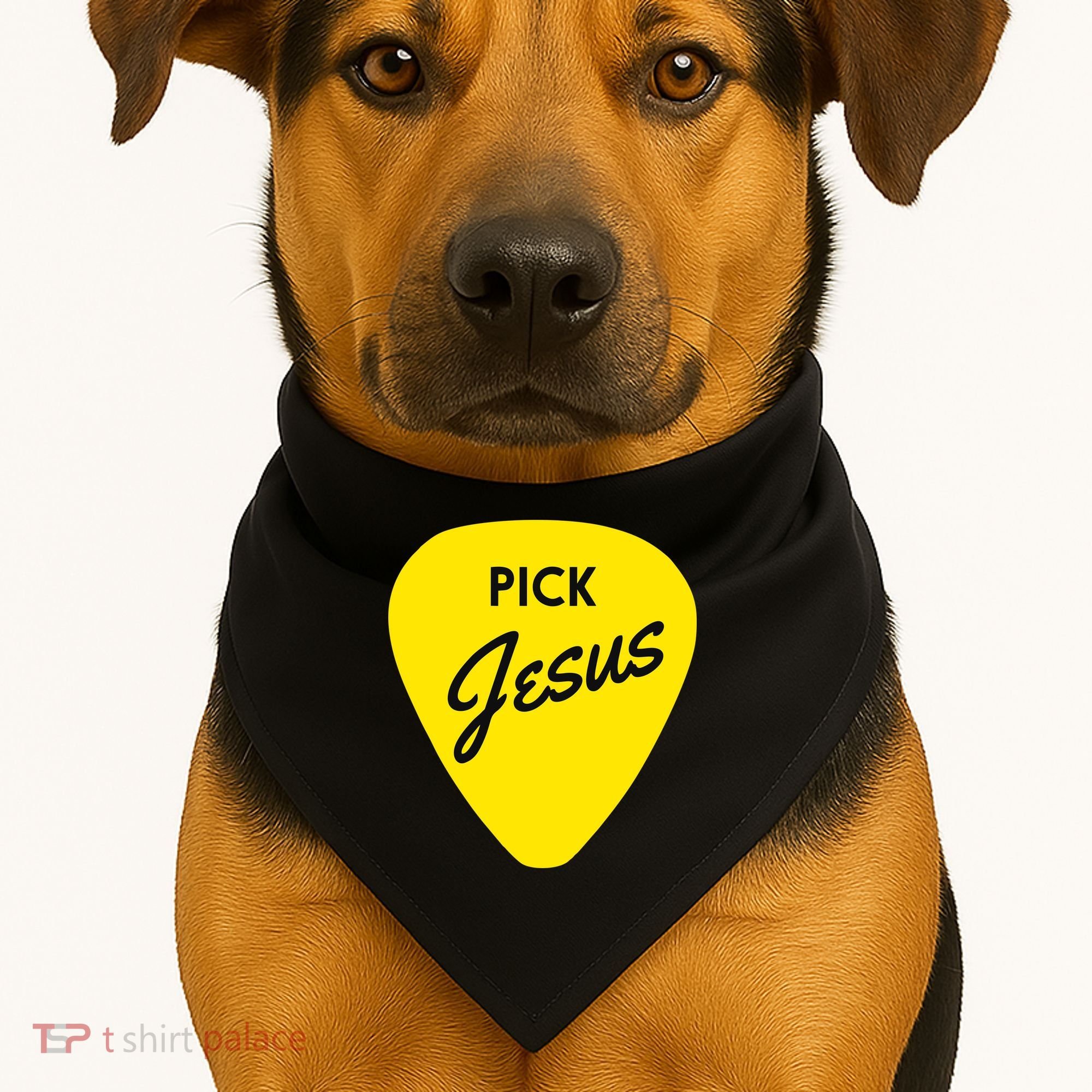 Pick Jesus USA-Made Doggie Bandana