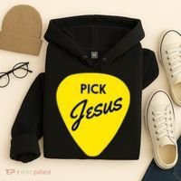 Pick Jesus Hoodie thumb 4