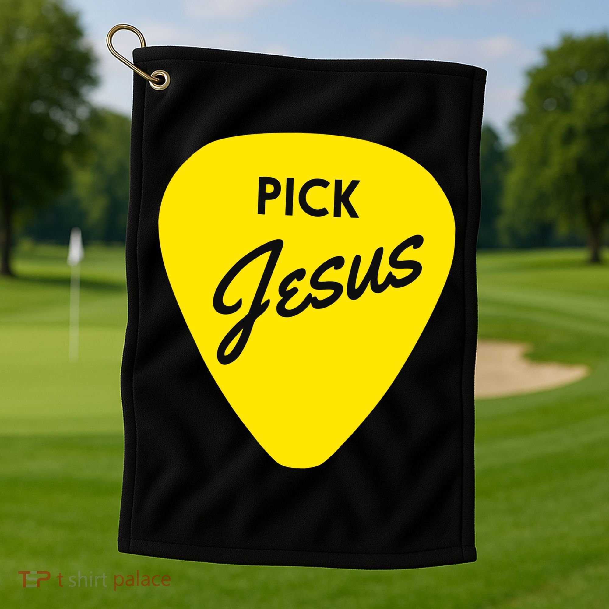 Pick Jesus Golf Towel
