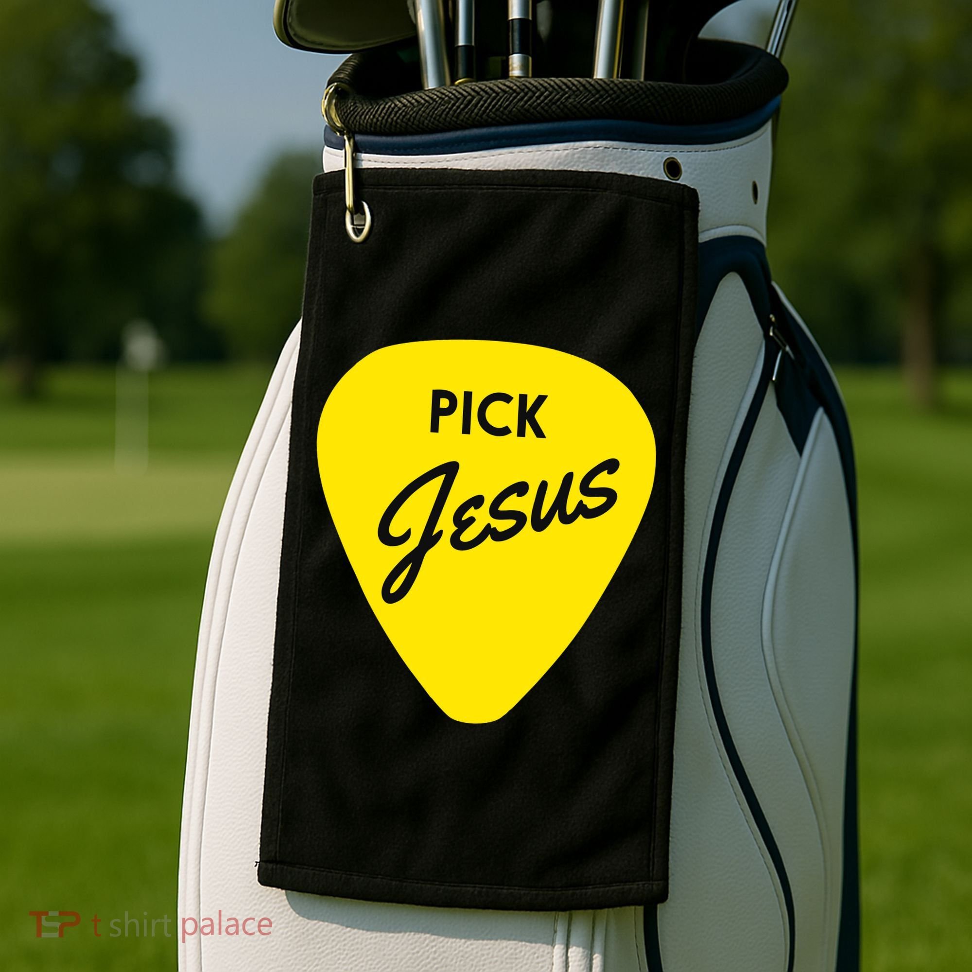 Pick Jesus Golf Towel