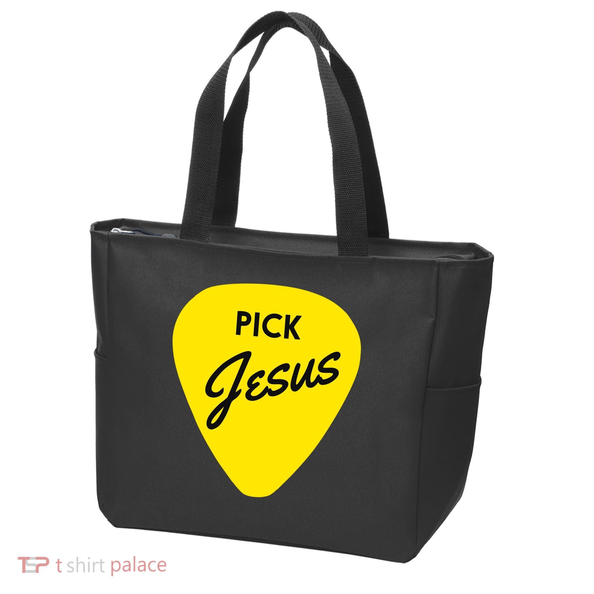 Pick Jesus Tote Bag