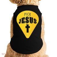 Pick Jesus Christian  Doggie Tank thumb 0