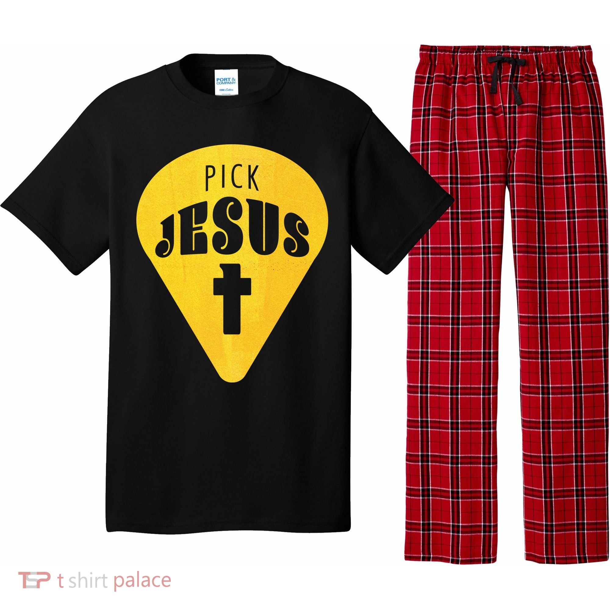 Pick Jesus Christian  Pajama Set