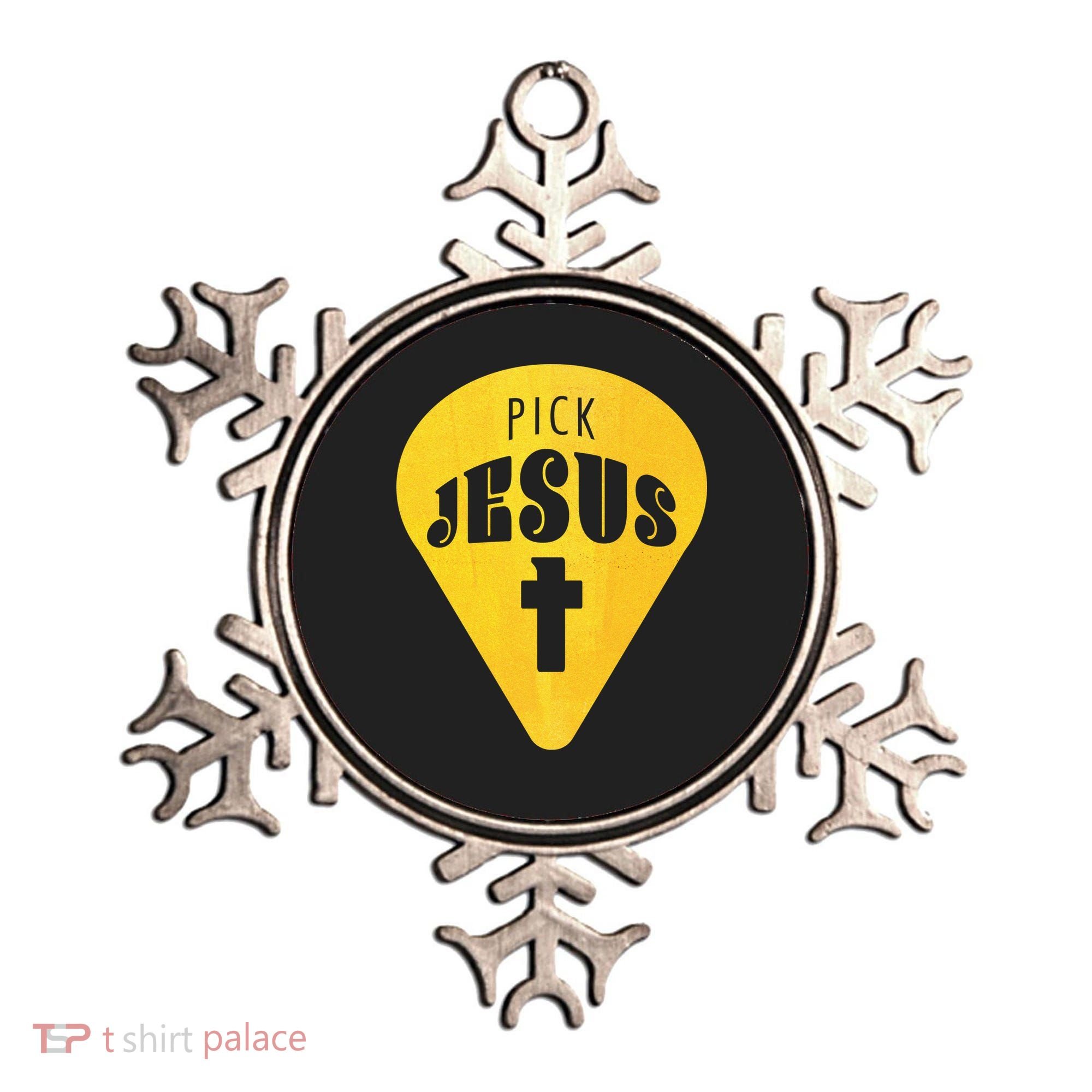 Pick Jesus Christian  Ornament