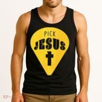 Pick Jesus Christian  Tank Top thumb 3