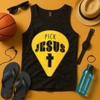 Pick Jesus Christian  Tank Top thumb 4