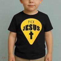Pick Jesus Christian  Toddler T-Shirt thumb 2