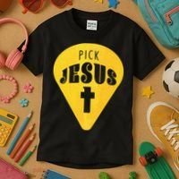 Pick Jesus Christian  Kids T-Shirt thumb 3