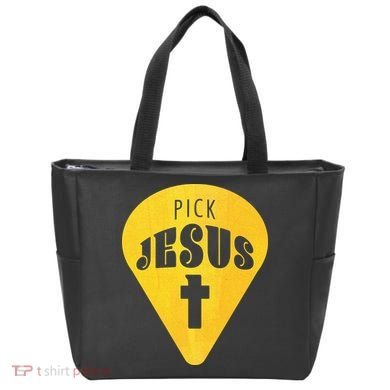 Pick Jesus Christian  Tote Bag