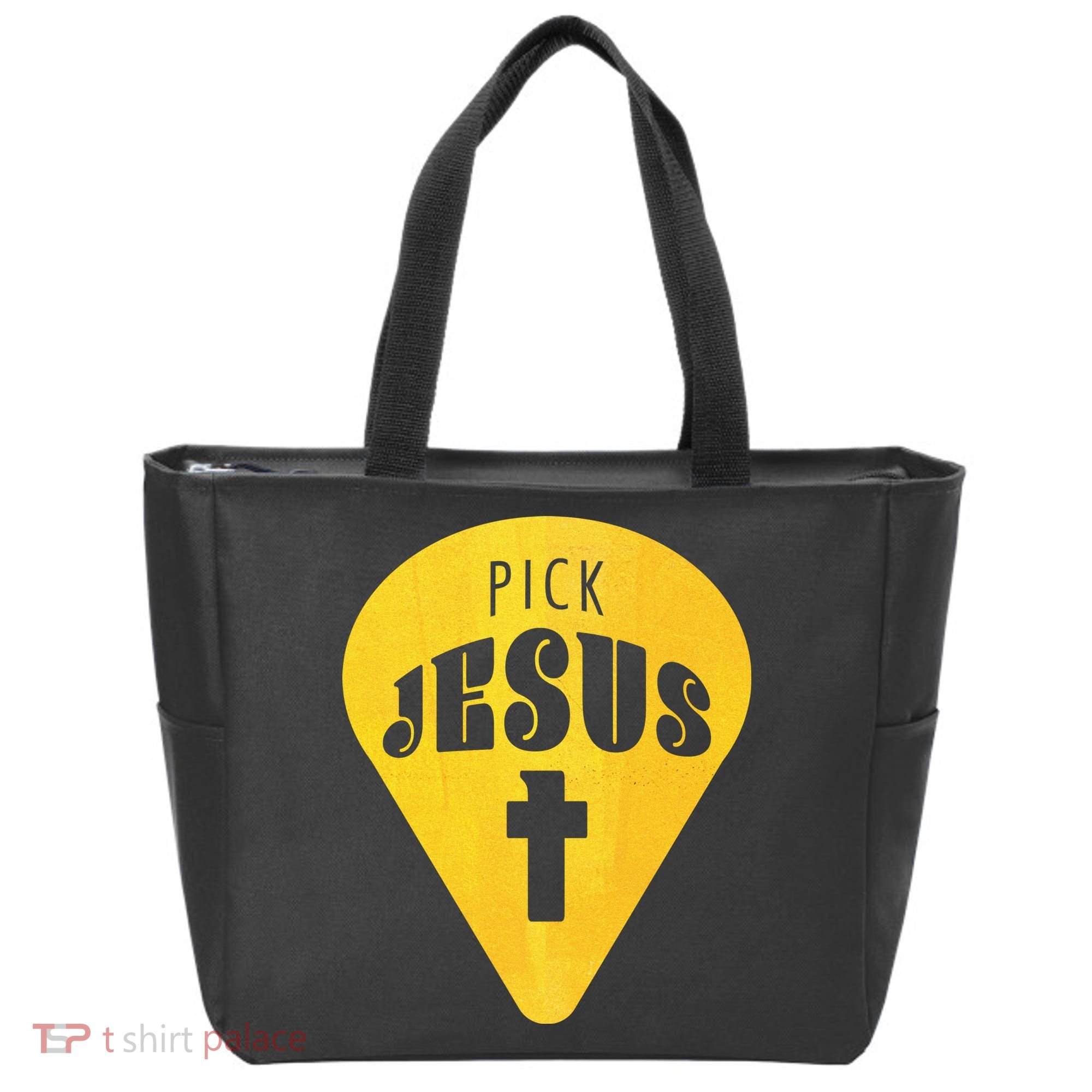Pick Jesus Christian  Tote Bag