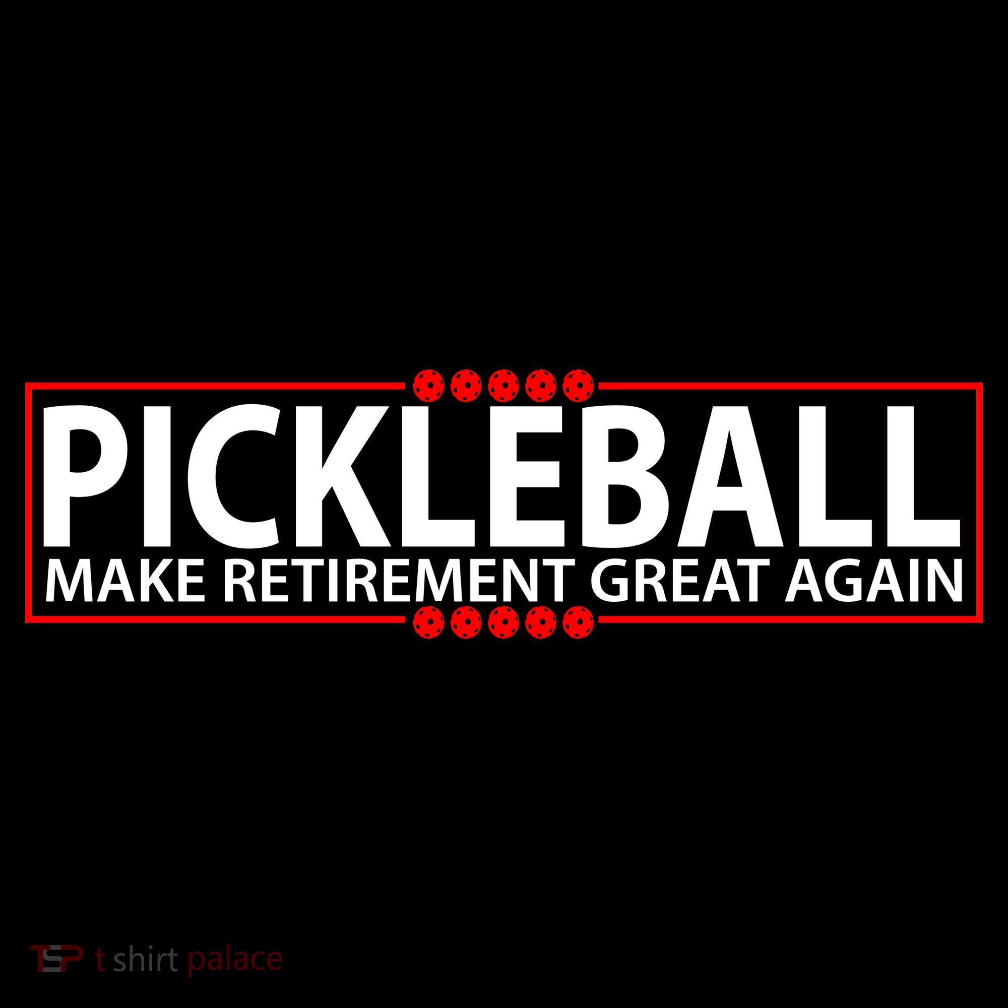 Pickleball Make Retirement Great Again Apron
