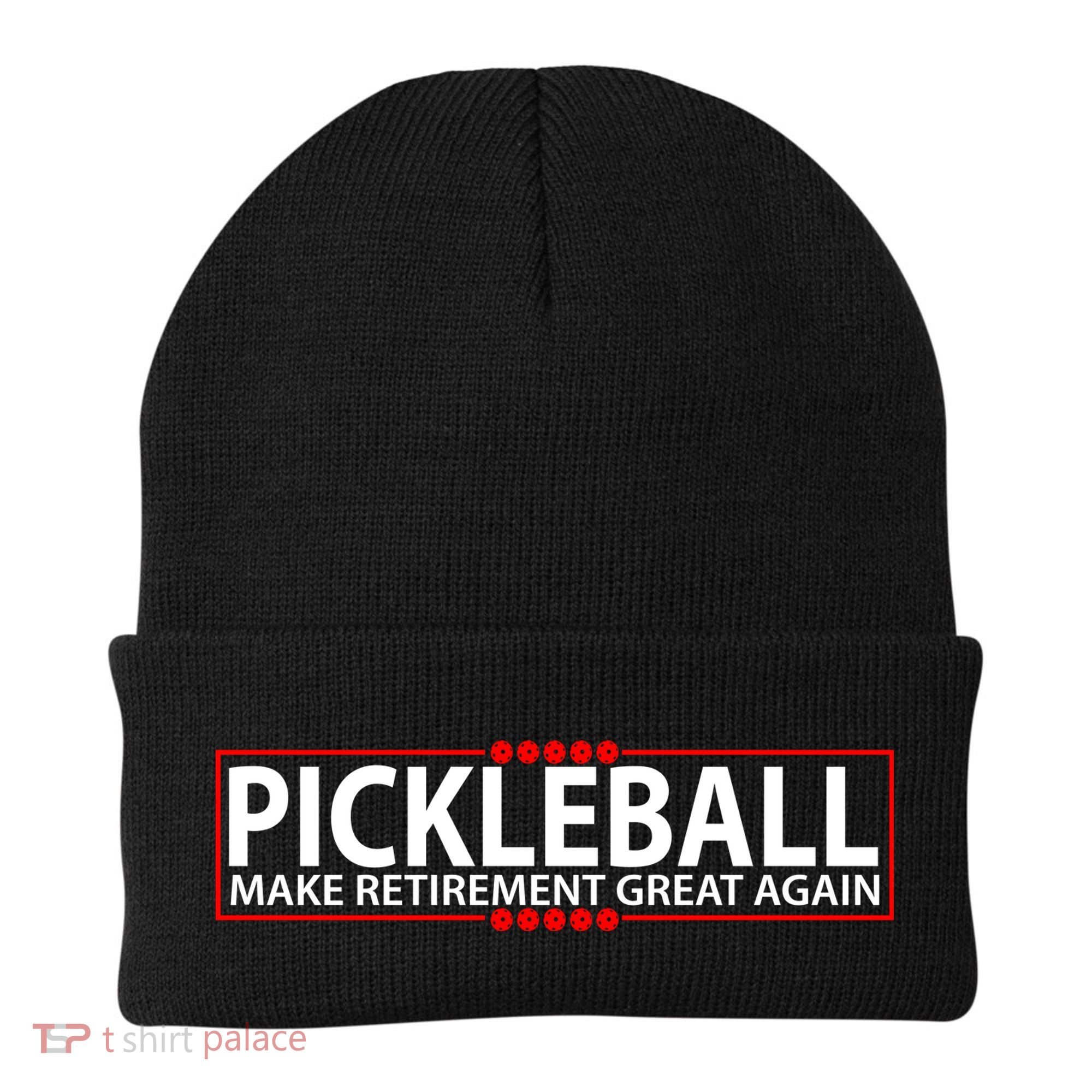Pickleball Make Retirement Great Again Beanie