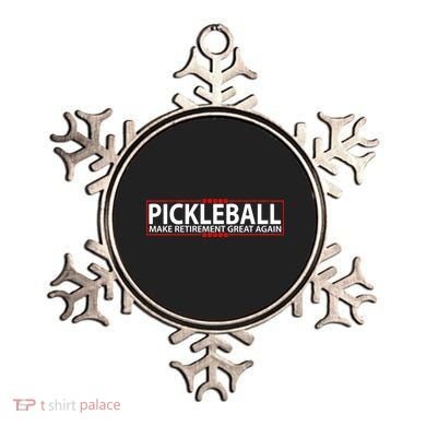 Pickleball Make Retirement Great Again Ornament