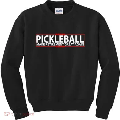 Pickleball Make Retirement Great Again Kids Sweatshirt