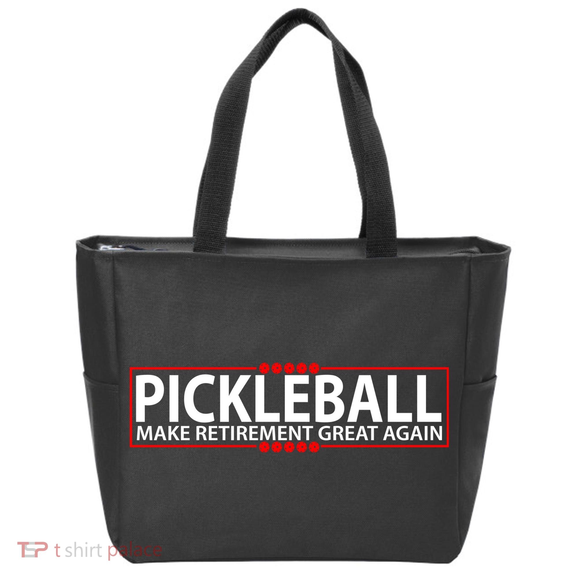 Pickleball Make Retirement Great Again Tote Bag