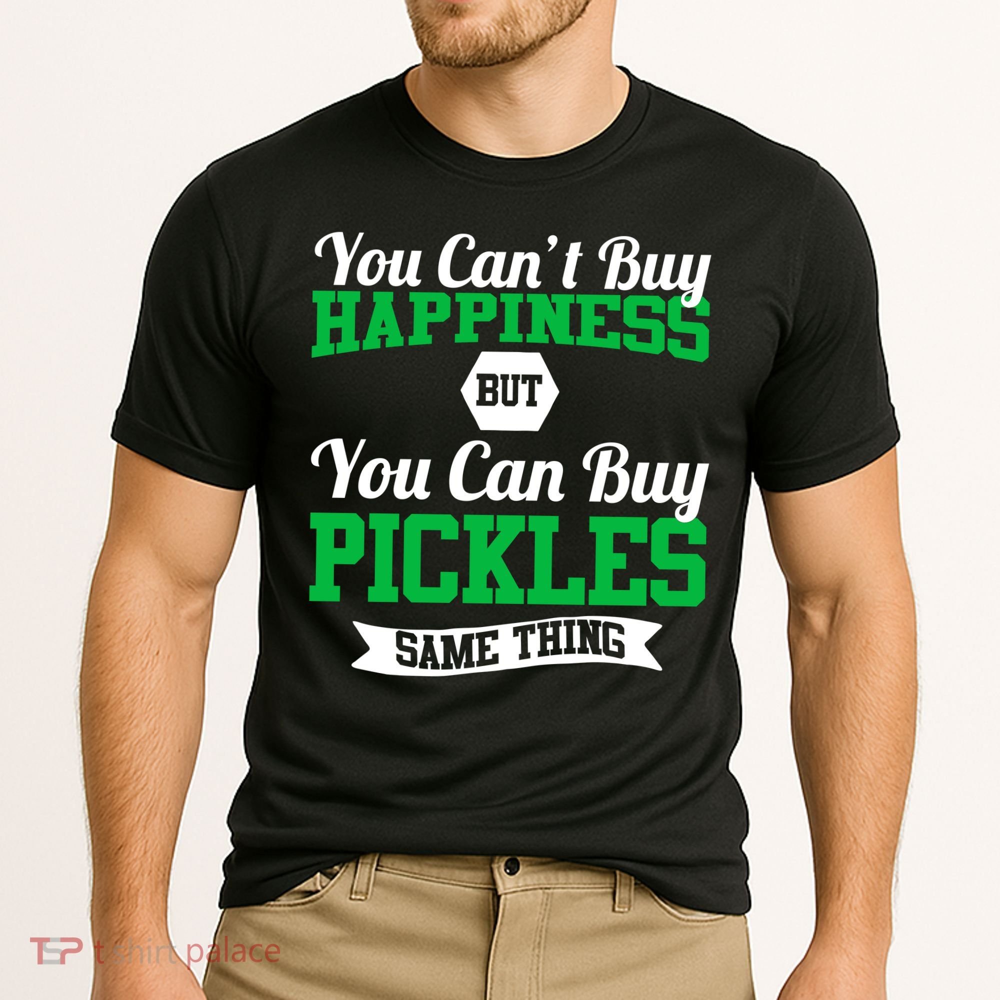 Pickles Are Happiness  Cooling Performance Crew T-Shirt