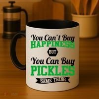 Pickles Are Happiness  Coffee Mug thumb 4