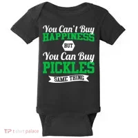 Pickles Are Happiness  Baby Bodysuit thumb 0