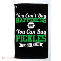 Pickles Are Happiness  Golf Towel thumb 0