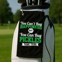 Pickles Are Happiness  Golf Towel thumb 2