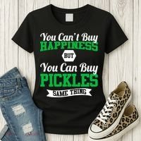 Pickles Are Happiness  Women's T-Shirt thumb 3