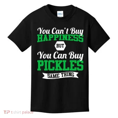 Pickles Are Happiness  Kids T-Shirt