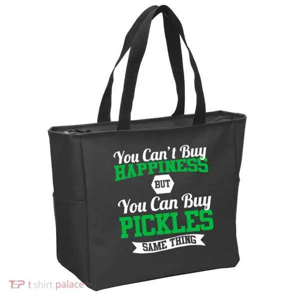 Pickles Are Happiness  Tote Bag